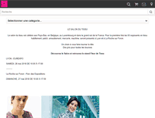 Tablet Screenshot of fleurdetissu.fr
